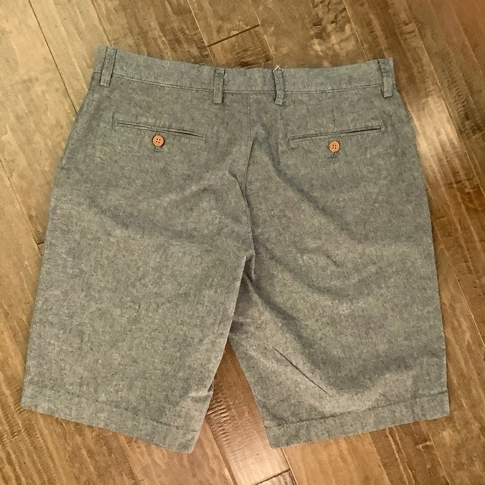 J.Crew Rivington Gray Bermudas, Size 34W